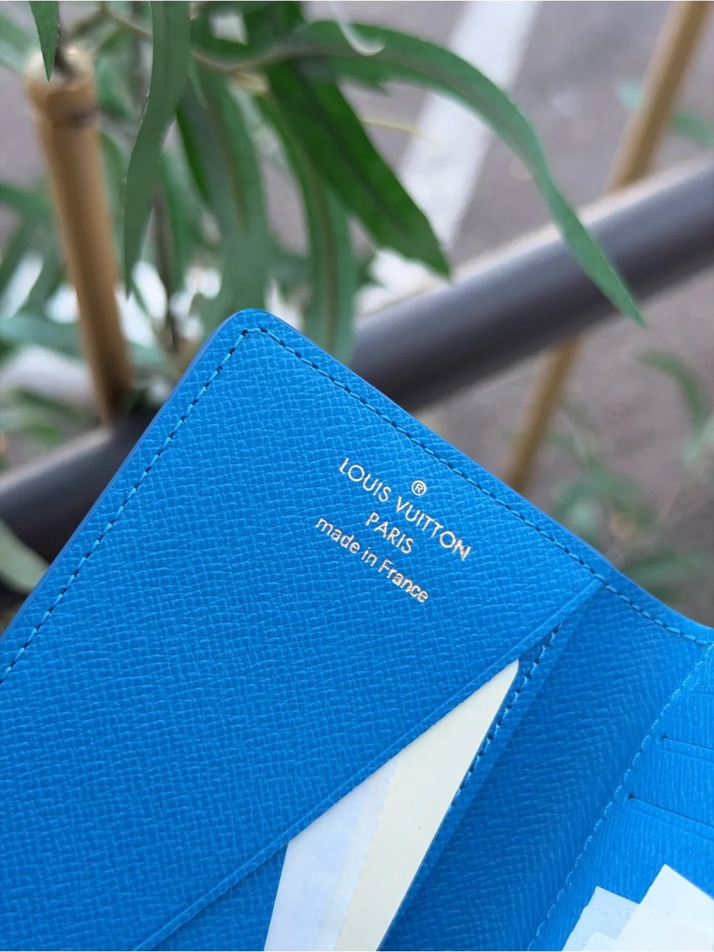Louis Vuitton - Pocket Organizer - Blue Floral - Brand New